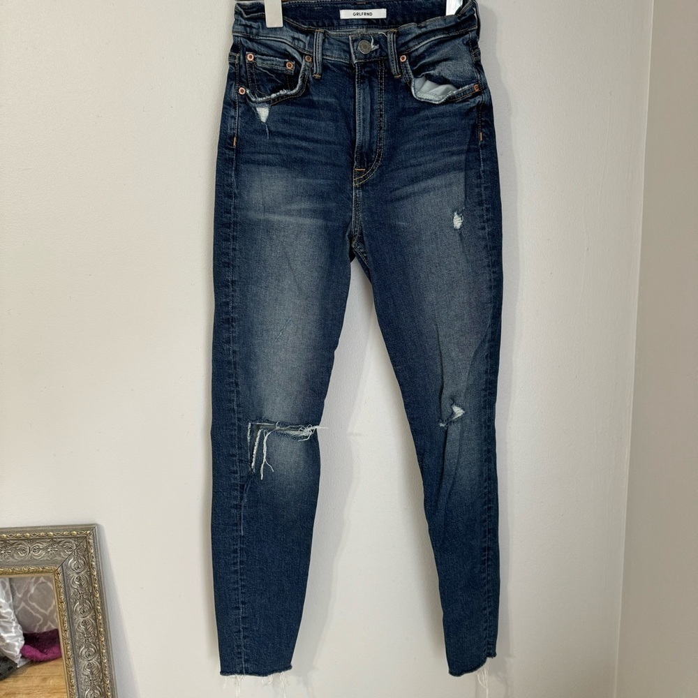 GRLFRND 
Kendall Super Stretch High-rise Skinny Jean
 In Foxfire  SIZE 24 - Picture 3 of 9